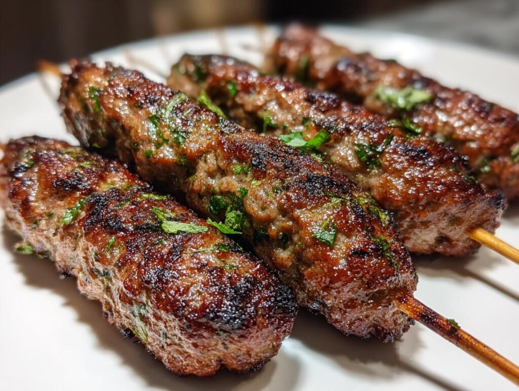 Beef Kafta Kebabs