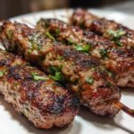 Beef Kafta Kebabs
