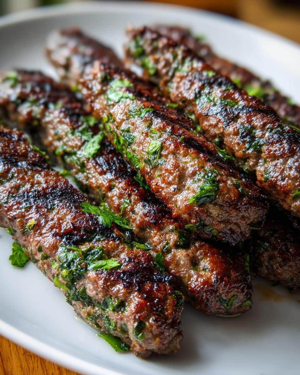 Beef Kafta Kebabs - detail 2