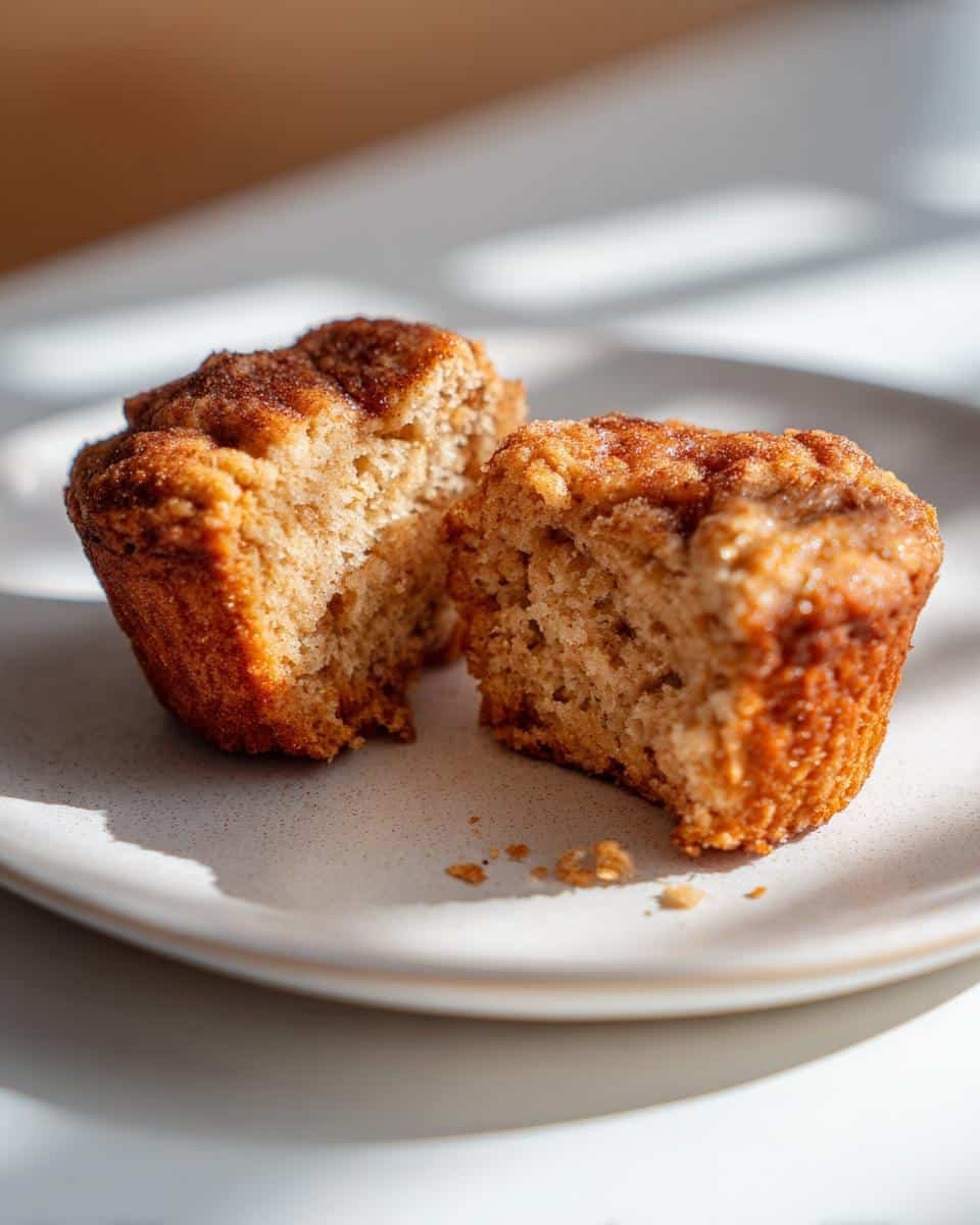 Cinnamon Roll Protein Muffins - detail 1