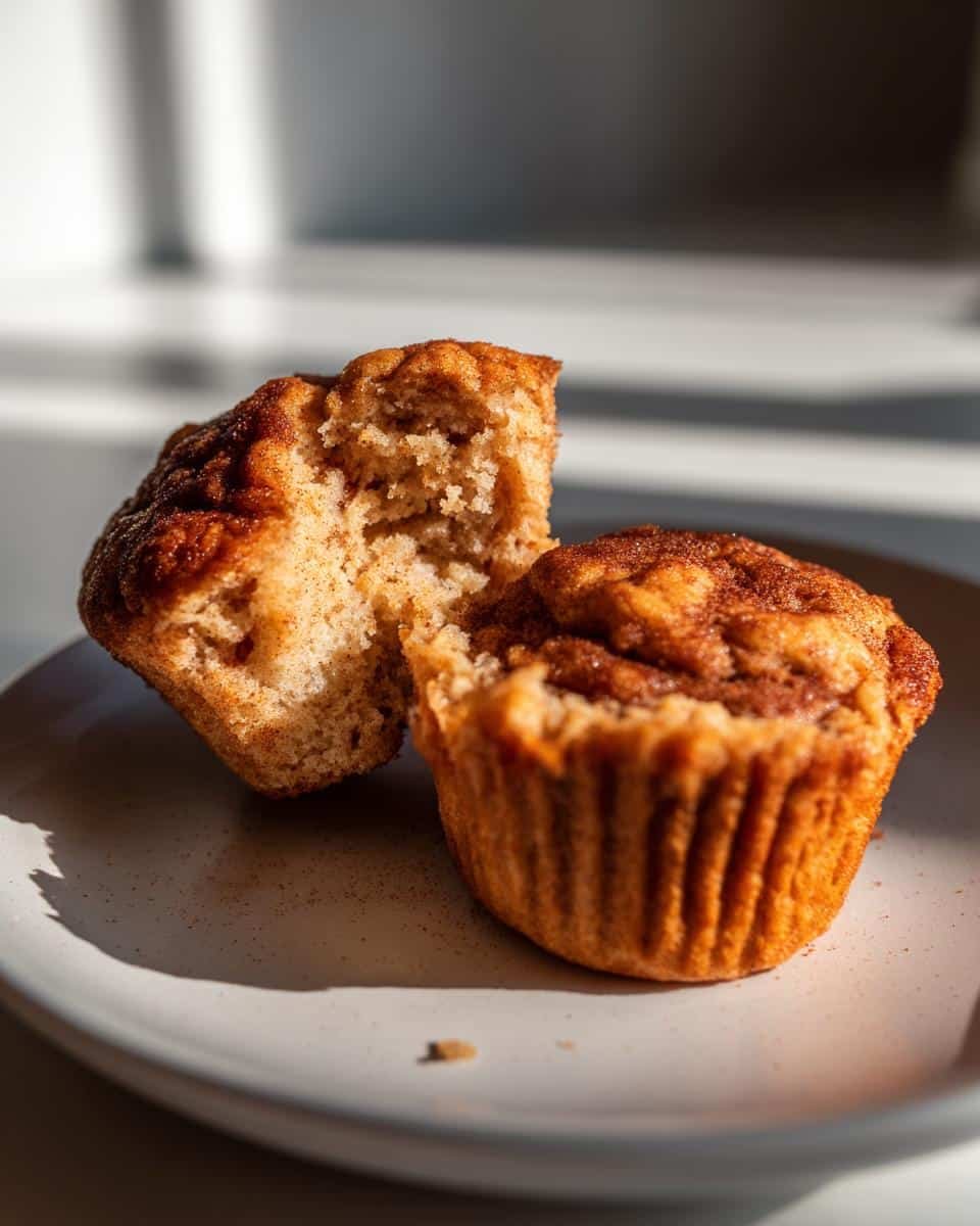 Cinnamon Roll Protein Muffins - detail 3