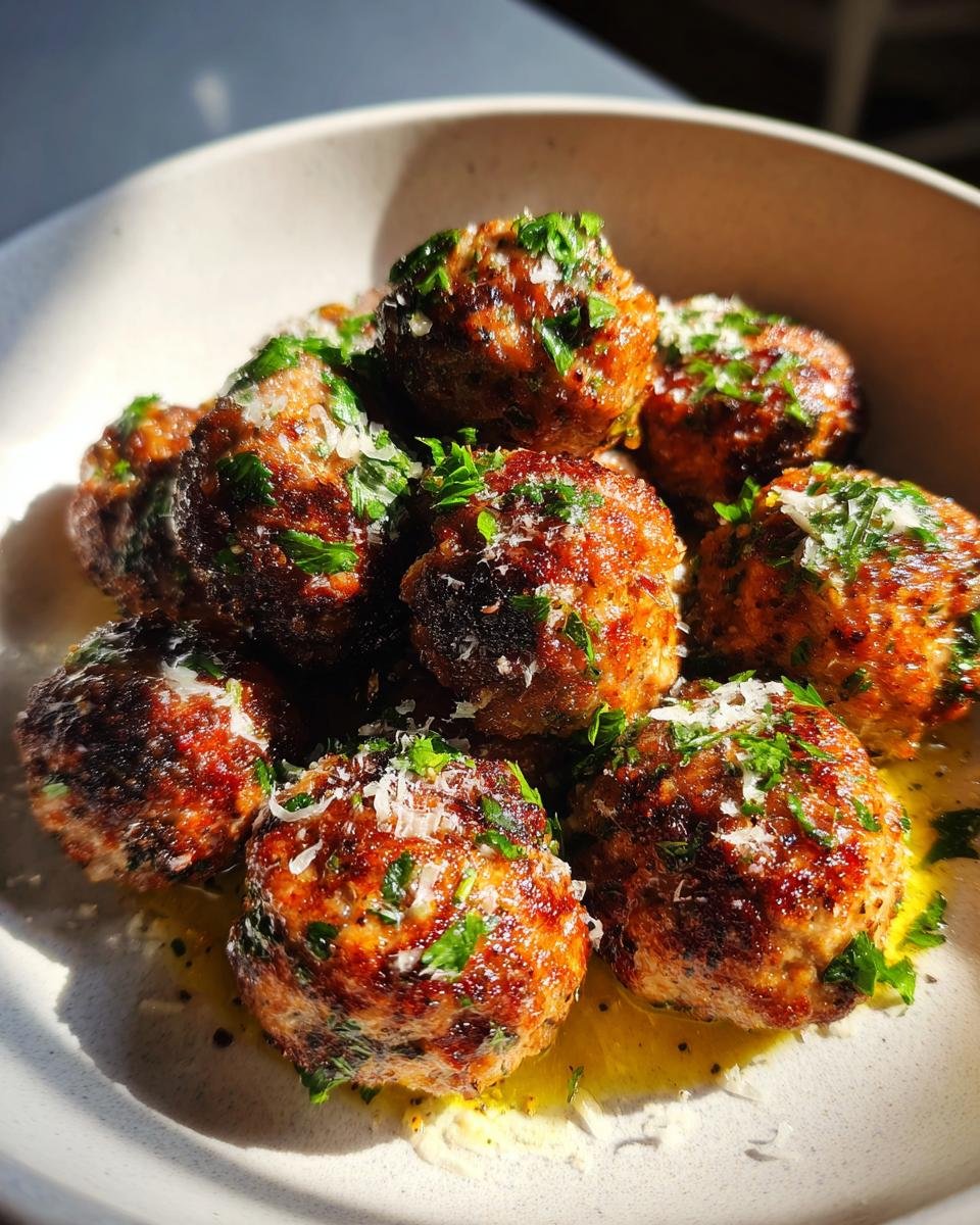 Classic Italian Meatballs - detail 1