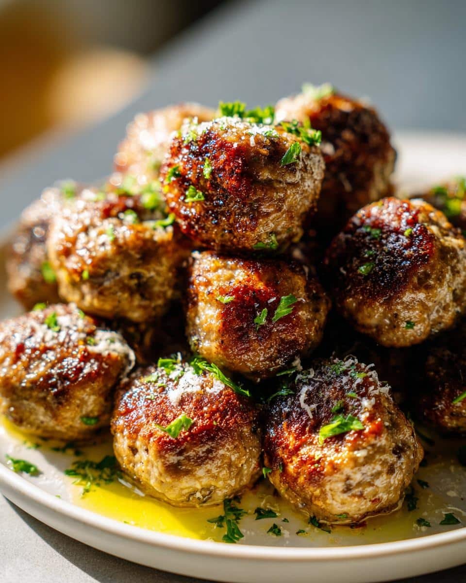 Classic Italian Meatballs - detail 2