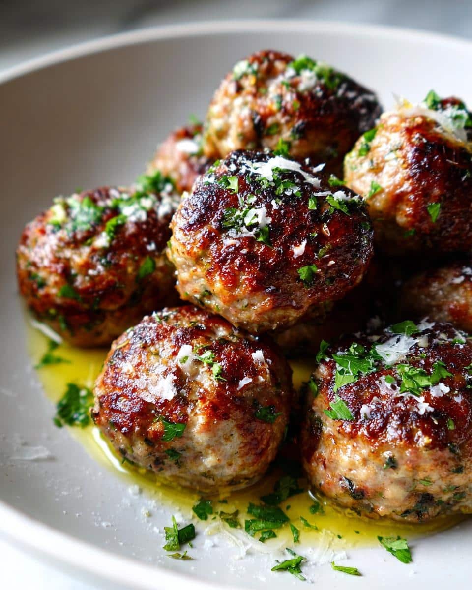 Classic Italian Meatballs - detail 3