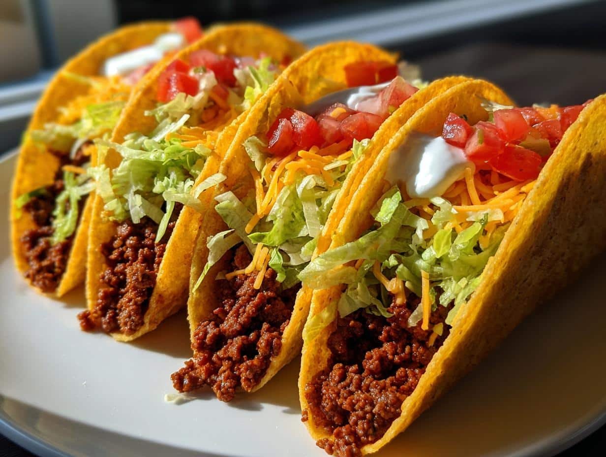 Crispy Beef Tacos