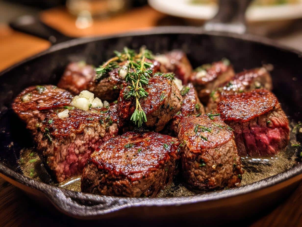 Garlic Butter Steak Bites