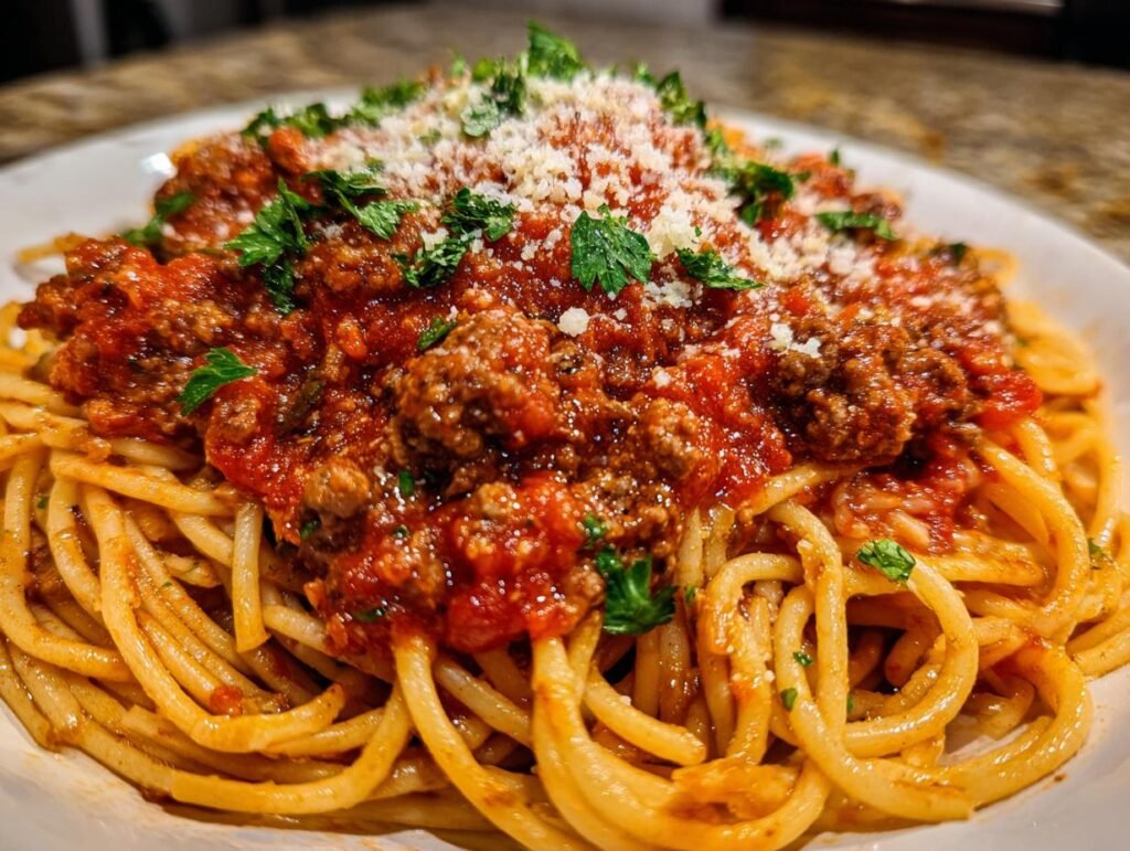 High Protein Beef Pasta