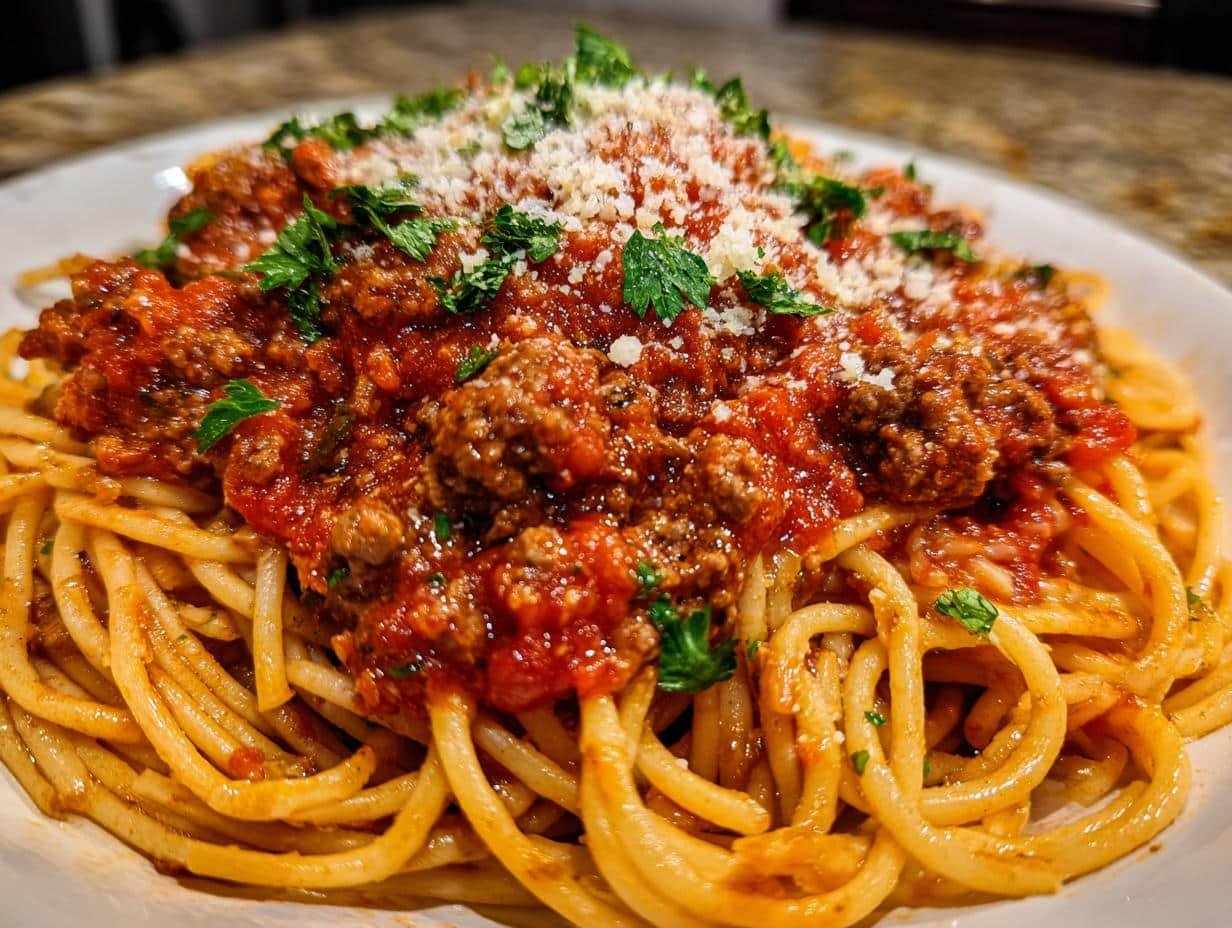 High Protein Beef Pasta