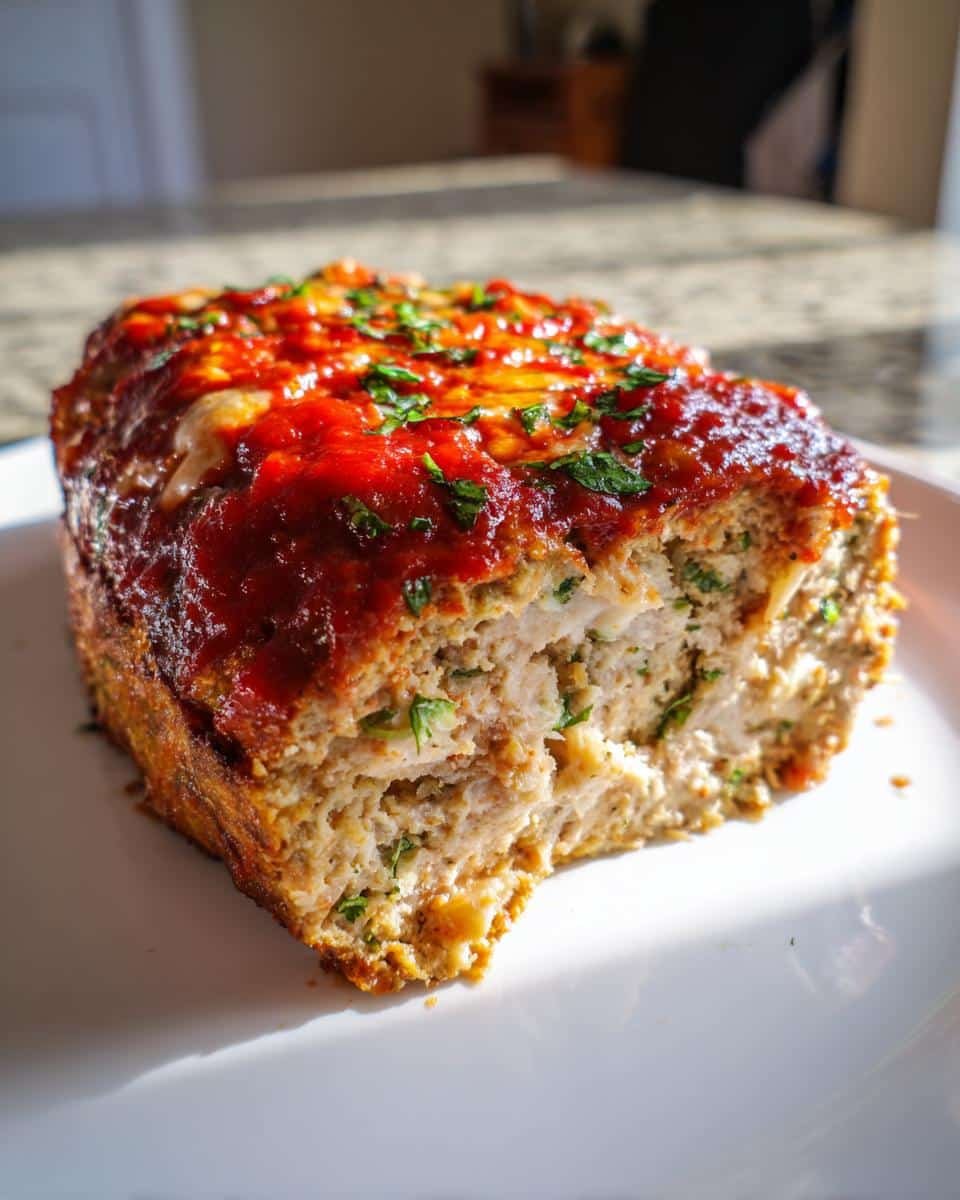 Parmesan Chicken Meatloaf - detail 1