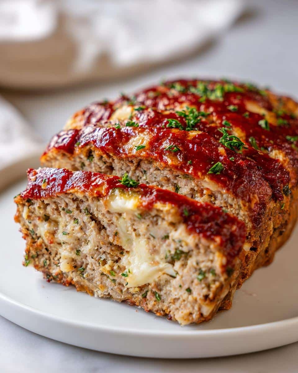 Parmesan Chicken Meatloaf - detail 3
