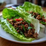 Thai Basil Beef Rolls