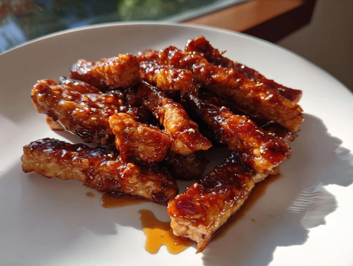 healthy sticky chicken